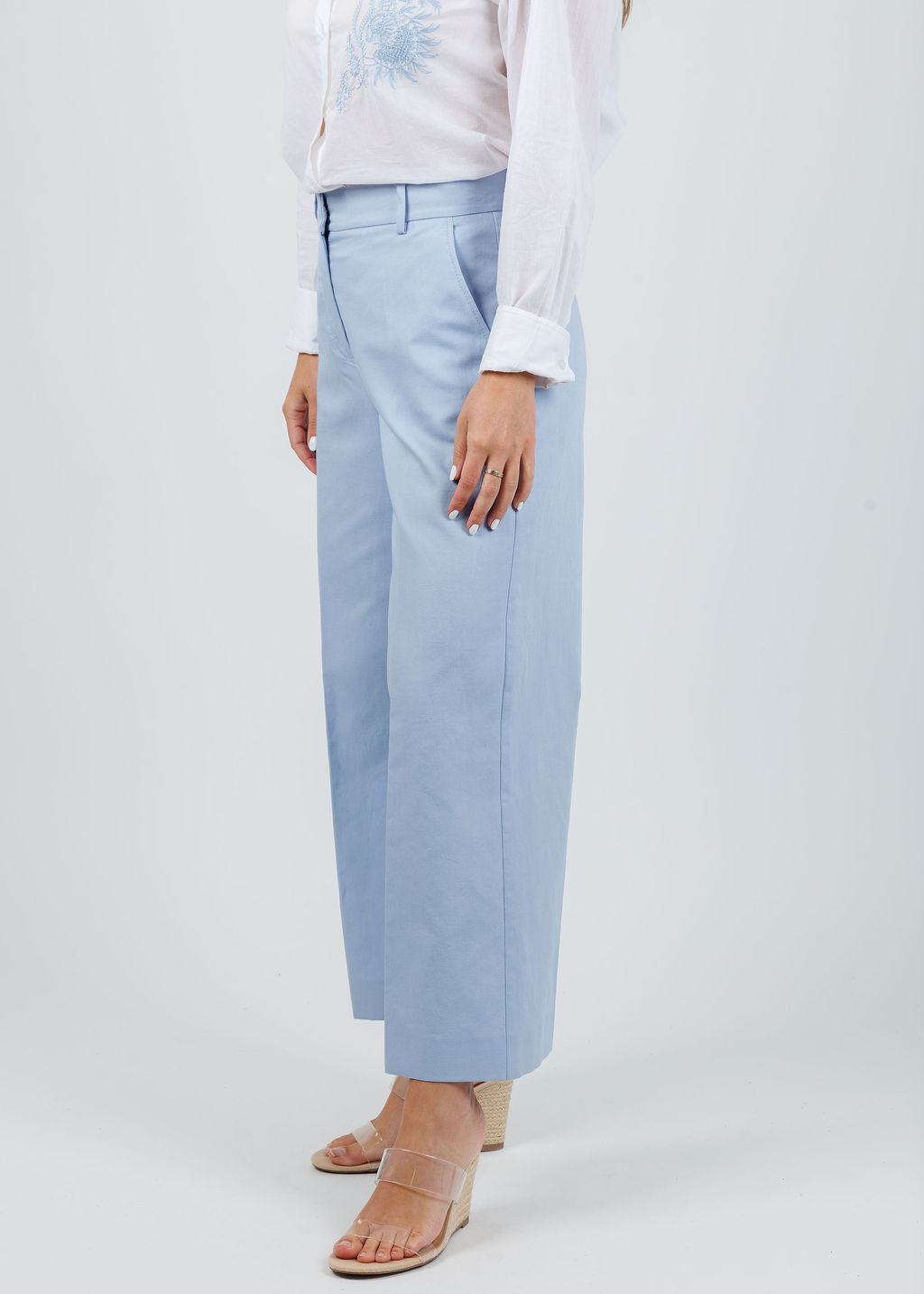 パンツ WEEKEND MAX MARA Woman Pants Blue 2415131102600 005 Women's Trousers & Jeans | Weekend Max Mara