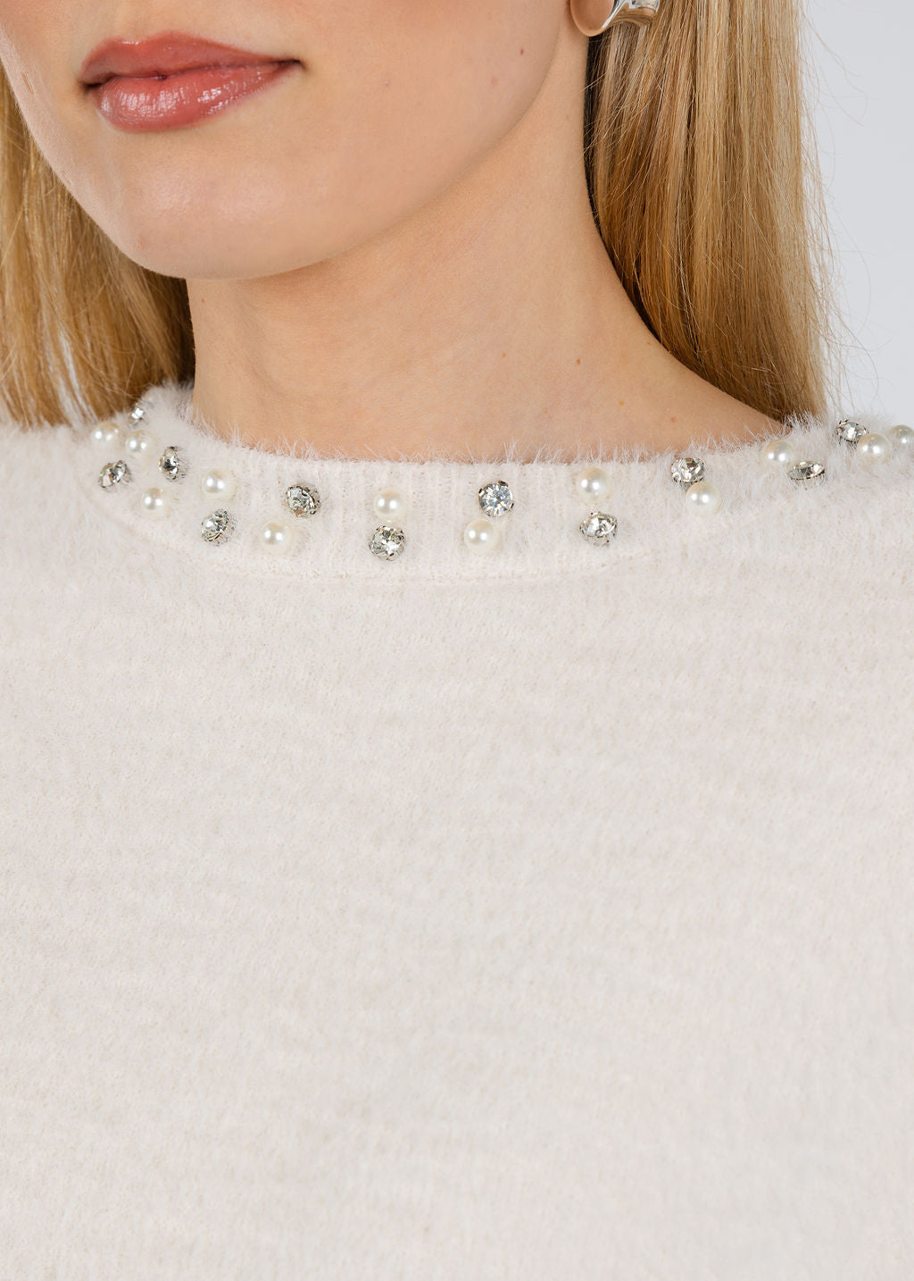 Melissa Nepton Felicity Top in Cream available at Barbara Katz