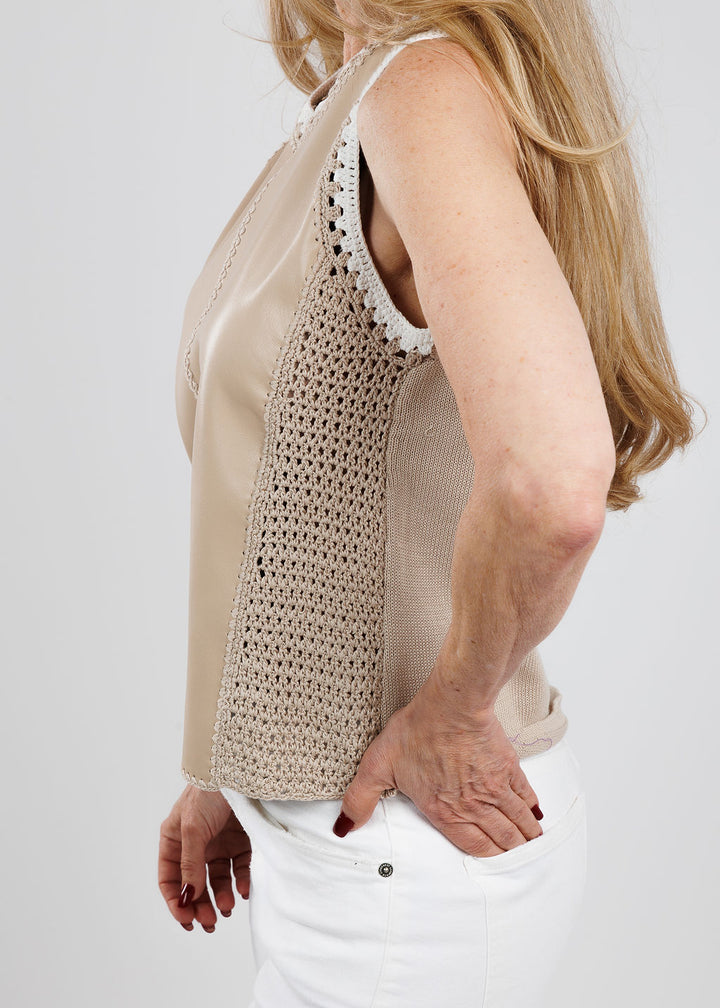Melissa Nepton Naru Tank Top in Desert available at Barbara Katz