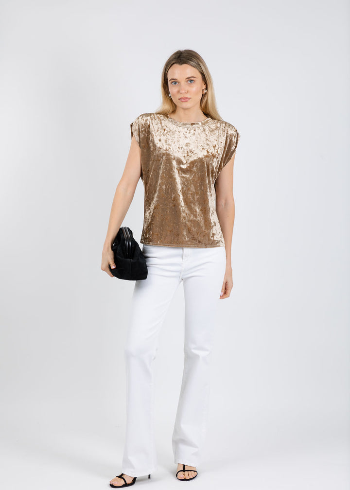 Melissa Nepton Tage Blouse in Copper available at Barbara Katz