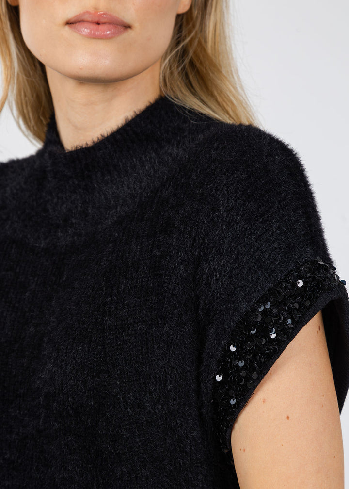 Melissa Nepton Yura Top in Black available at Barbara Katz