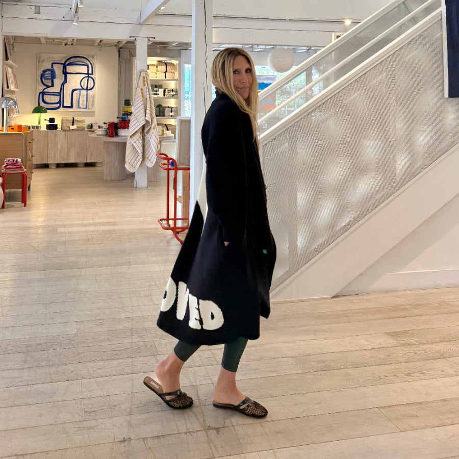 Kerri Rosenthal Mercer Loved Duster in Black available at Barbara Katz