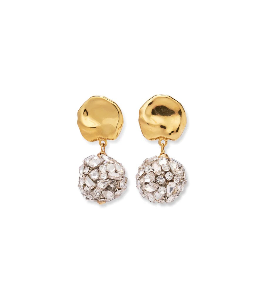LIZZIE FORTUNATO Meteor Shower Clip Earrings 