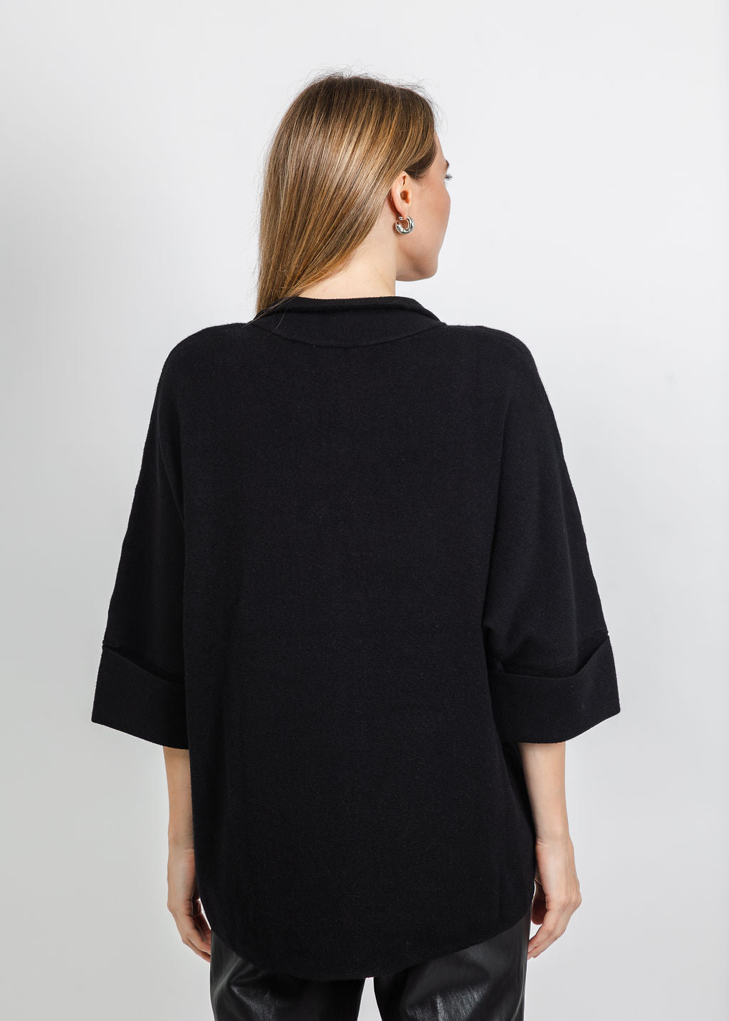 Metric Crystal Zip-Up Jacket in Black available at Barbara Katz