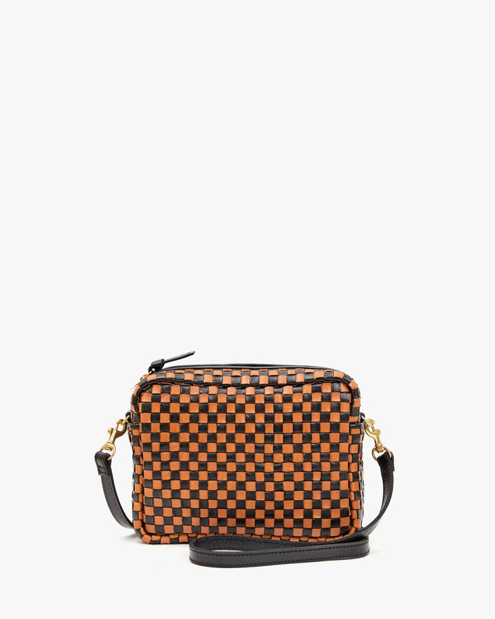 Midi Sac - Black & Natural Woven