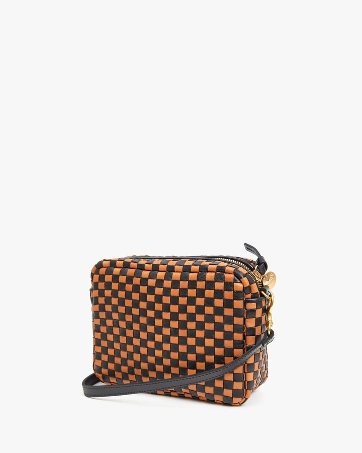 Midi Sac - Black & Natural Woven