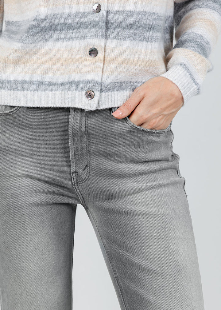 Mother The Doozy Sneak Fray Jeans in Catch Me Outside available at Barbara Katz