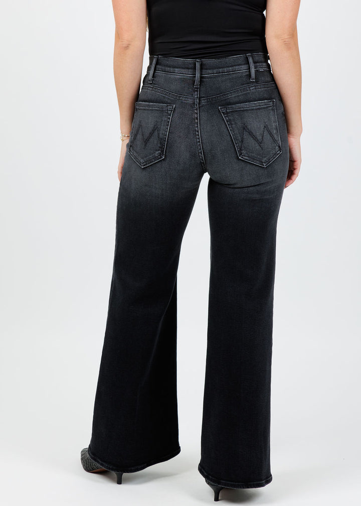 Mother The Lil Hustler Roller Sneak Jeans in Not Today Satan available at Barbara Katz