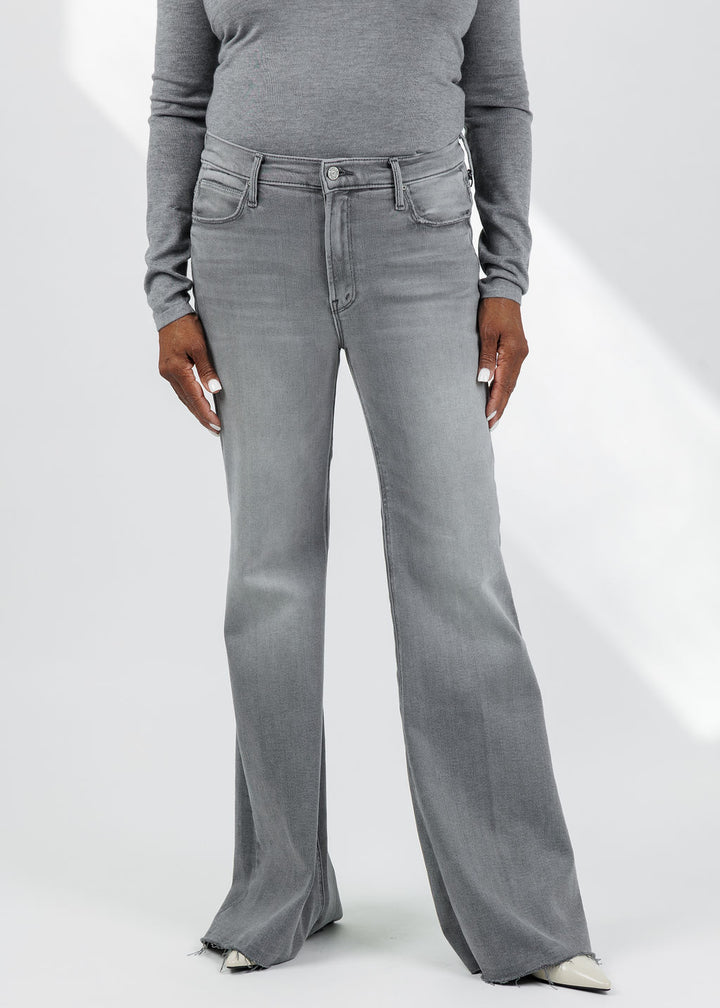 Mother The Doozy Sneak Fray Jeans in Catch Me Outside available at Barbara Katz