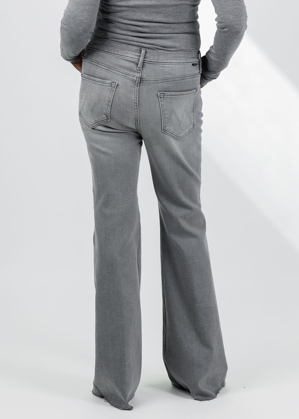Mother The Doozy Sneak Fray Jeans in Catch Me Outside available at Barbara Katz