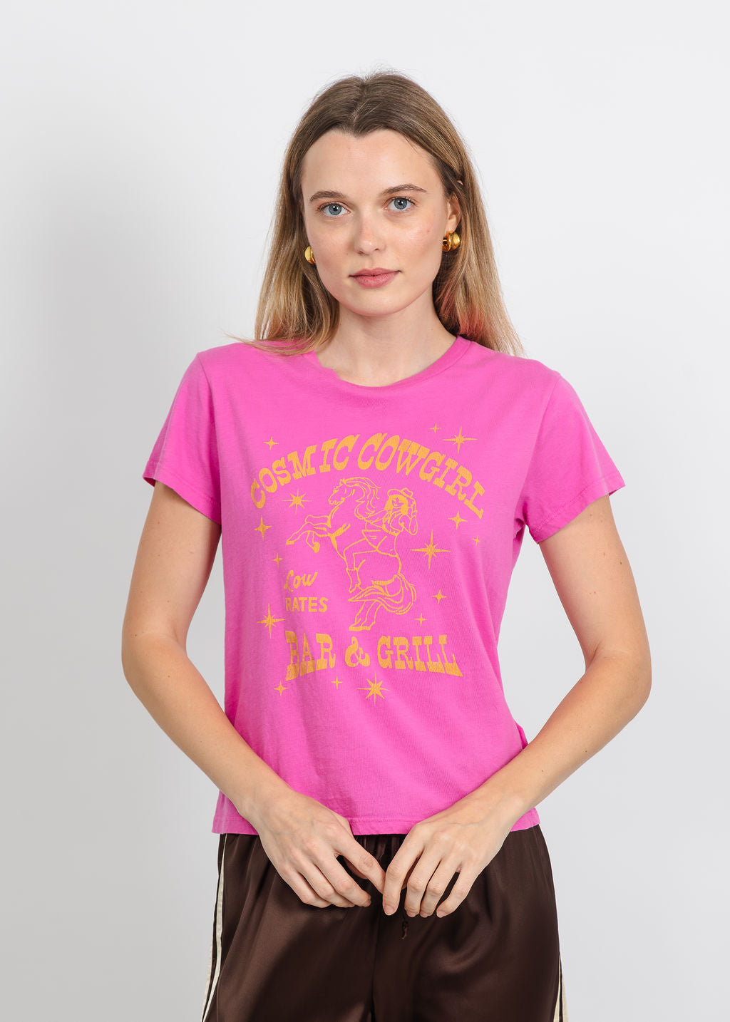 Mother The Lil Goodie Goodie Top in Cosmic Cowgirl Bar & Grill available at Barbara Kat