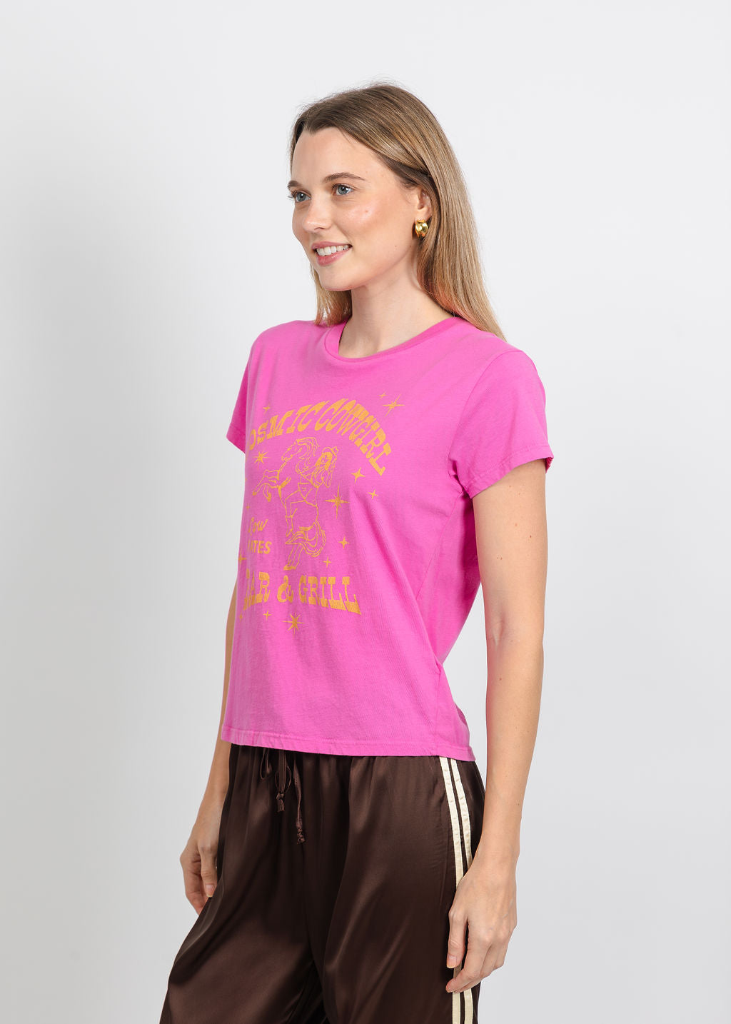 Mother The Lil Goodie Goodie Top in Cosmic Cowgirl Bar &amp; Grill available at Barbara Kat