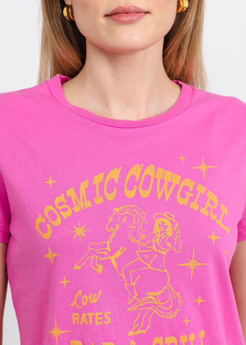 Mother The Lil Goodie Goodie Top in Cosmic Cowgirl Bar &amp; Grill available at Barbara Kat