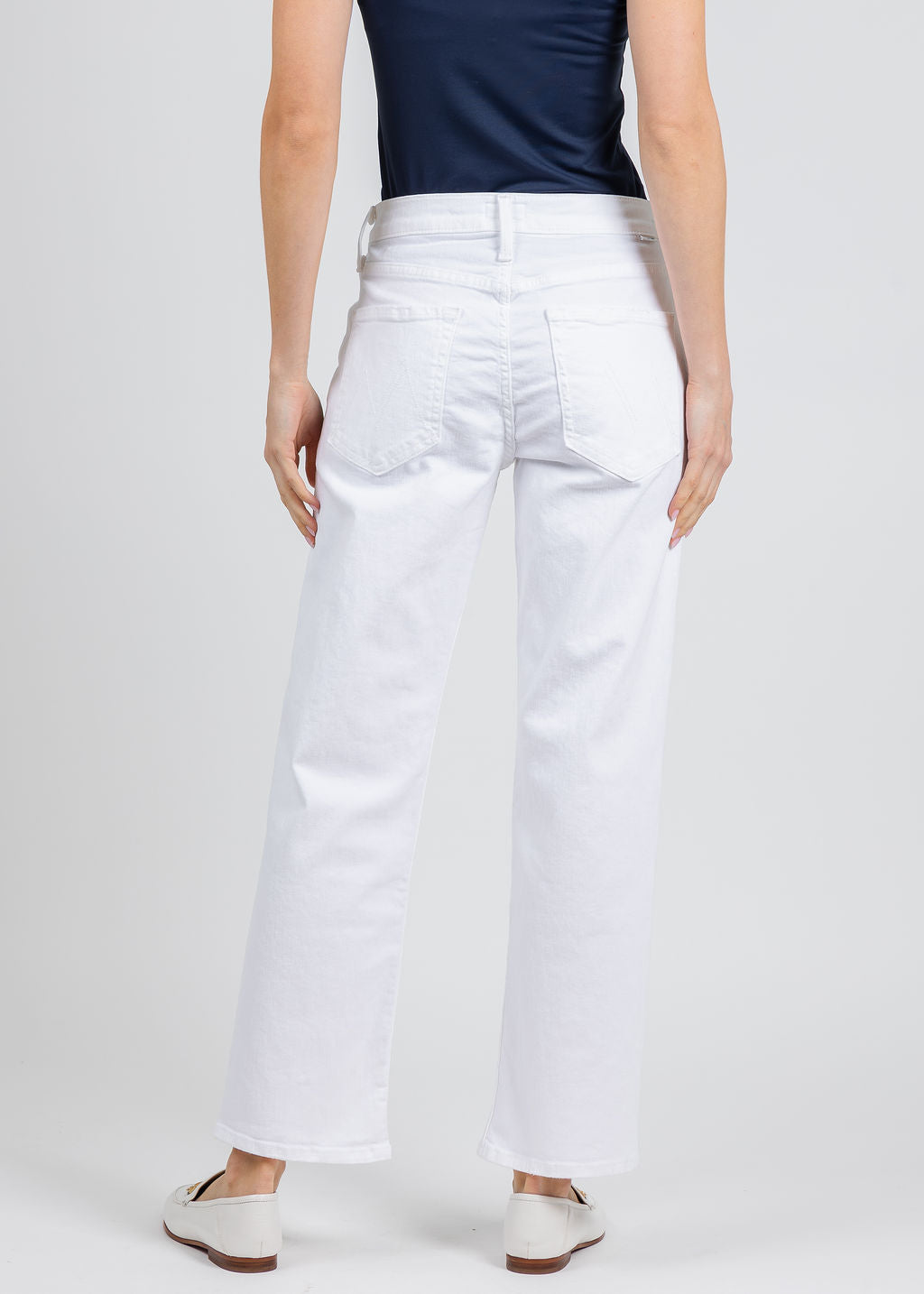 Mother The Newbie Ankle Jeans in Fairest Of Them All available at Barbara Katz