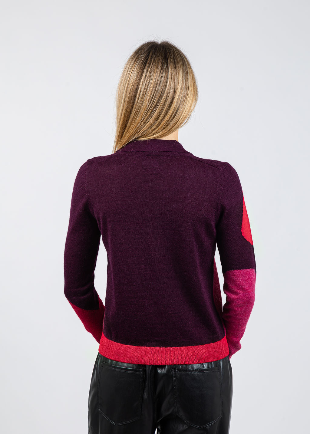 Mother The Racquet Cardigan in Pop Art available at Barbara Katz