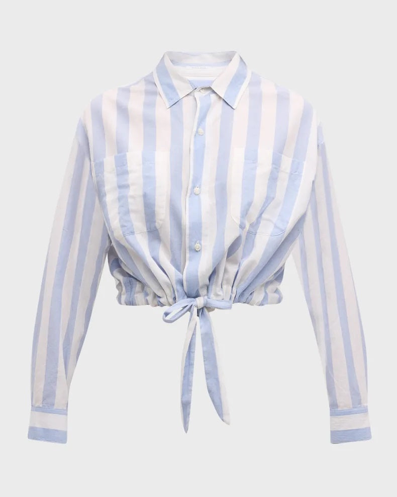 Mother The Tied Up In Knots Striped Shirt