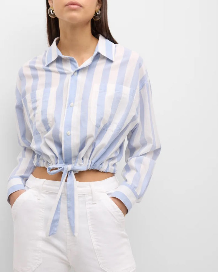 Mother The Tied Up In Knots Striped Shirt
