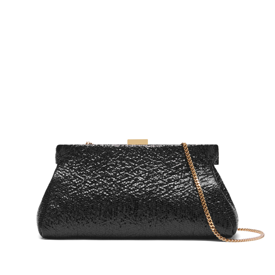 Demellier Mini Cannes - Black Metallic