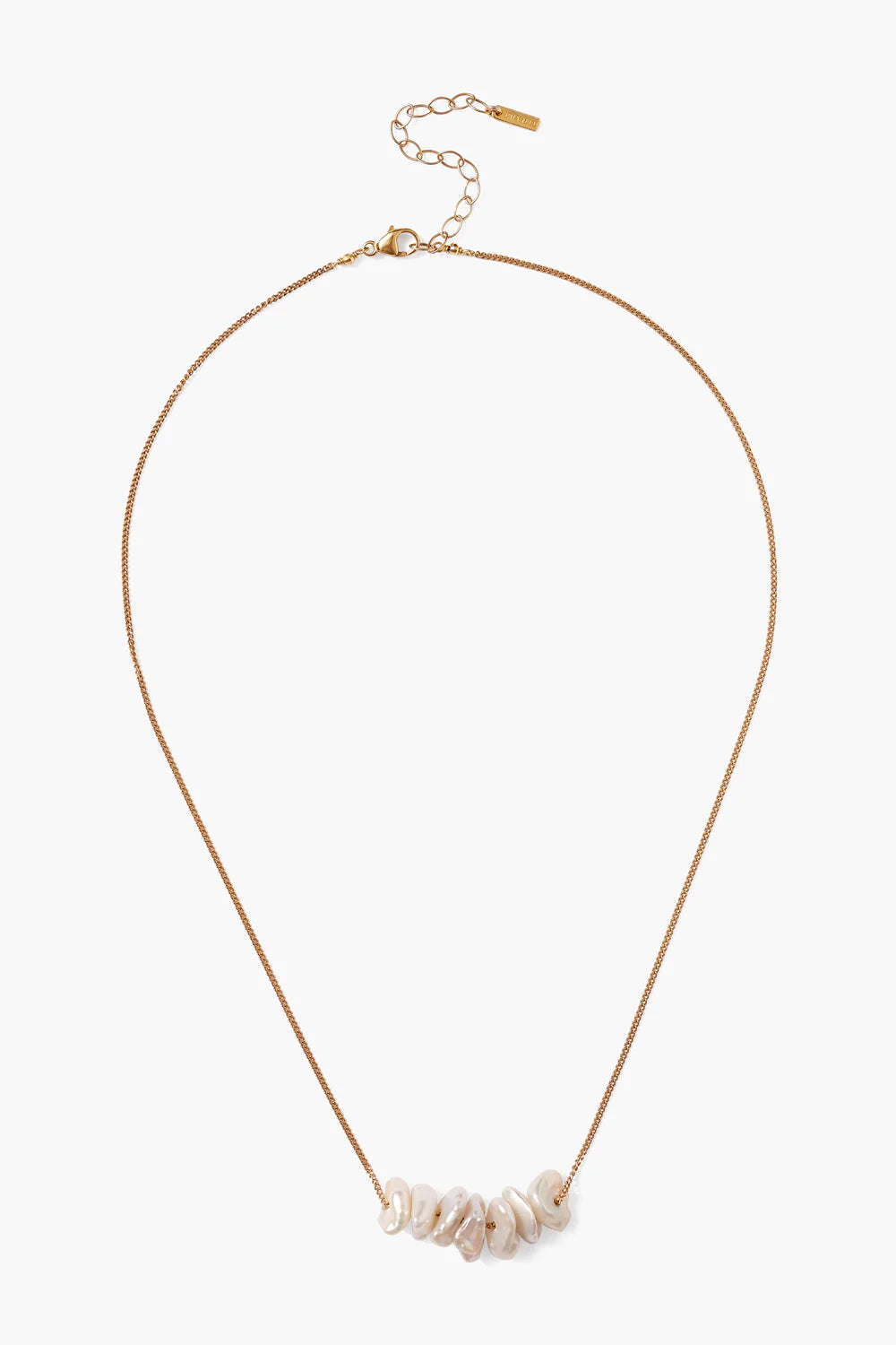 Chan Luu Kay White Pearl Necklace available at Barbara Katz