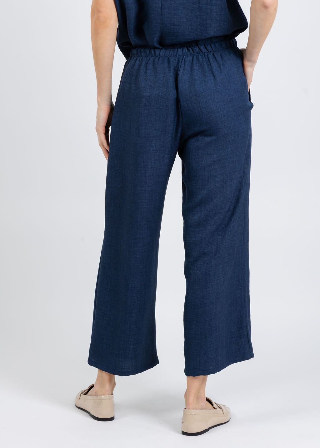 Nally & Millie Ariel Pants in Blue Night available at Barbara Katz