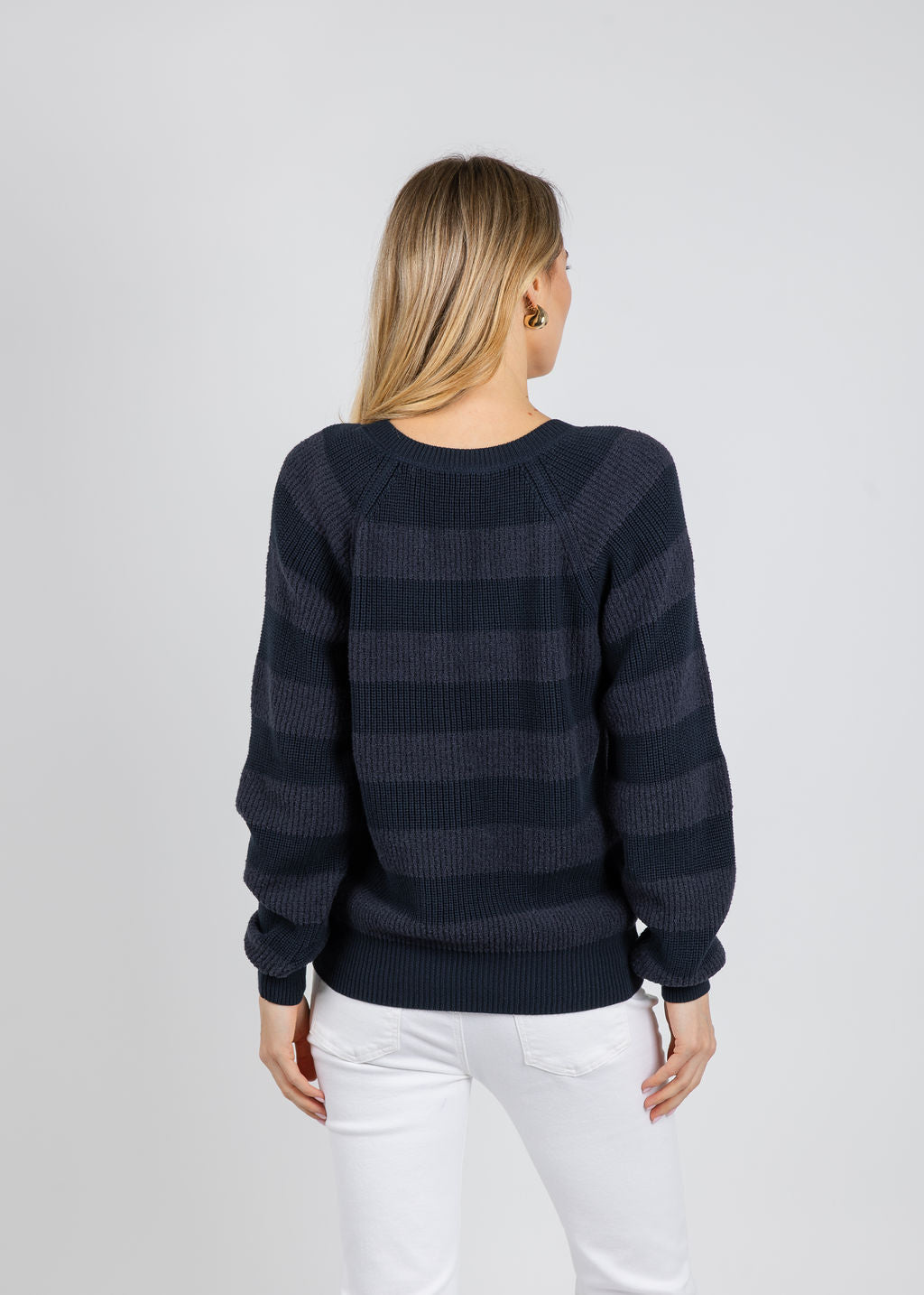Nation Los Angeles Delaney Sweater in Night Sky available at Barbara Katz
