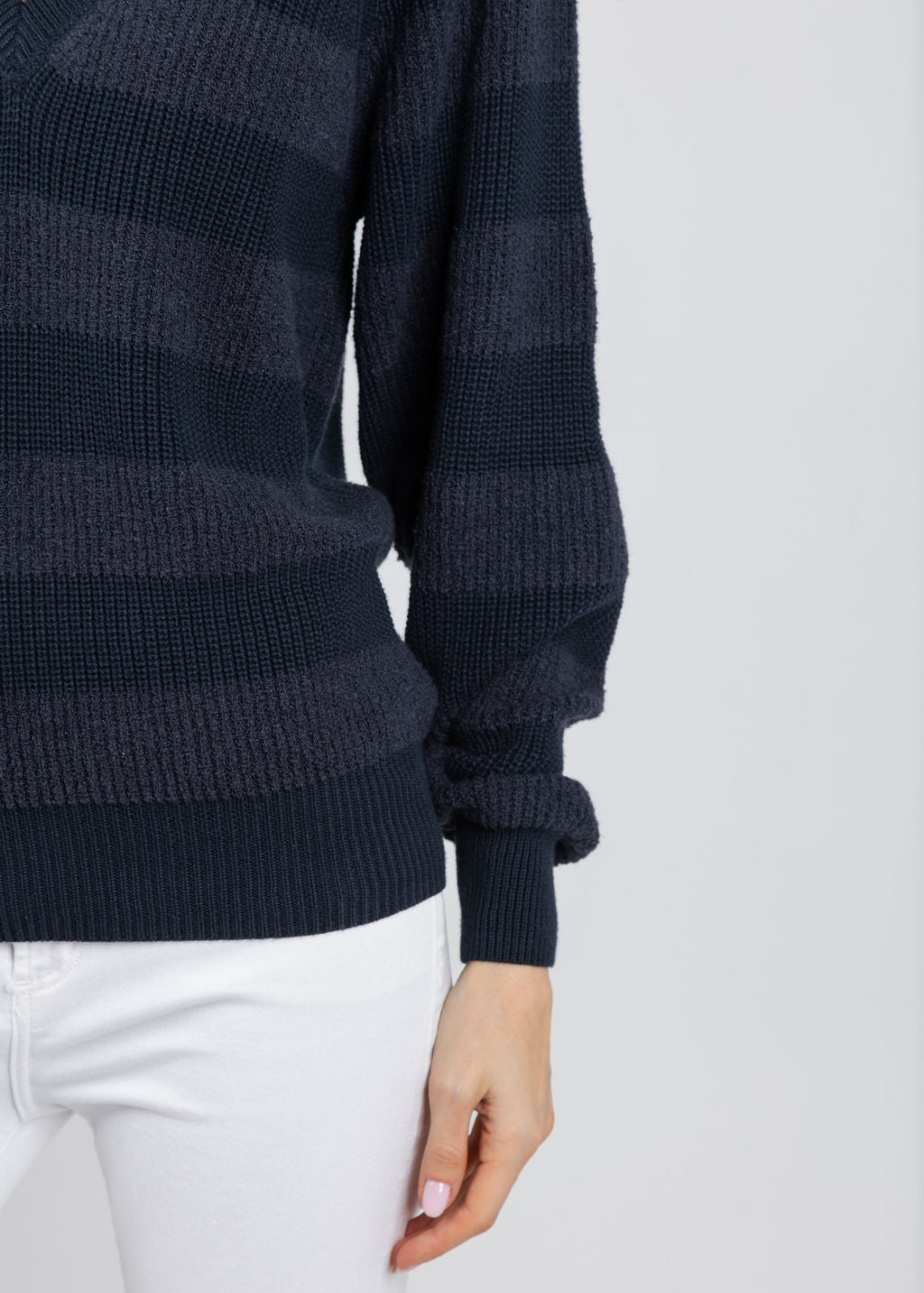 Nation Los Angeles Delaney Sweater in Night Sky available at Barbara Katz