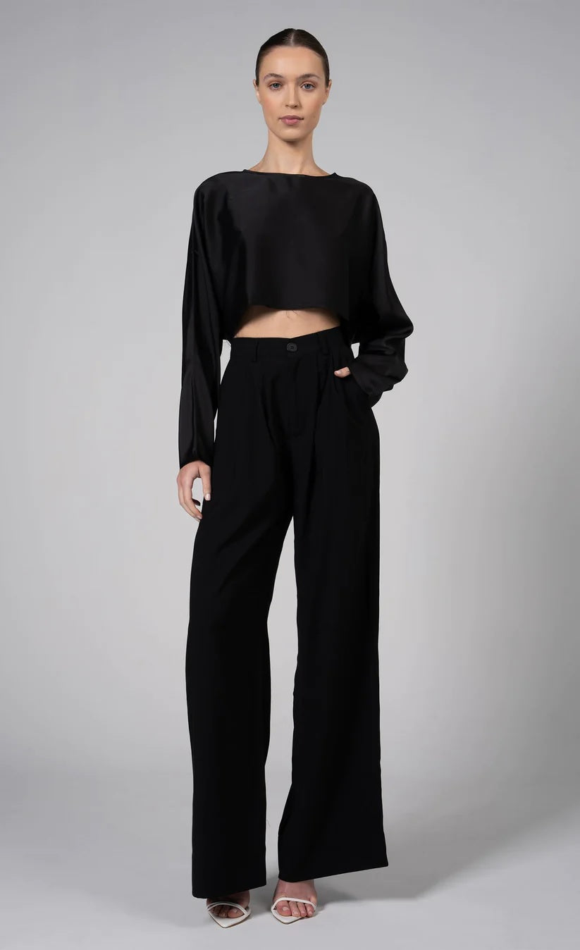 Nonchalant label Emilia Crop - Black