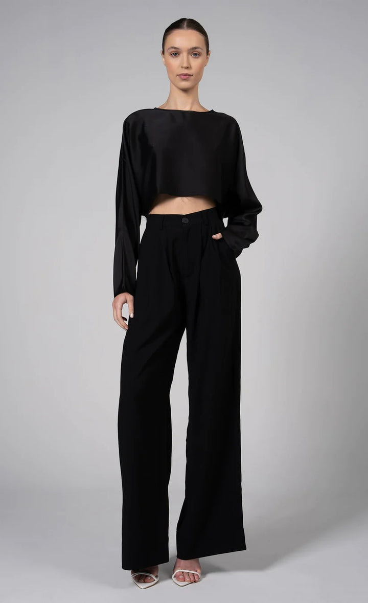 Nonchalant label Emilia Crop - Black