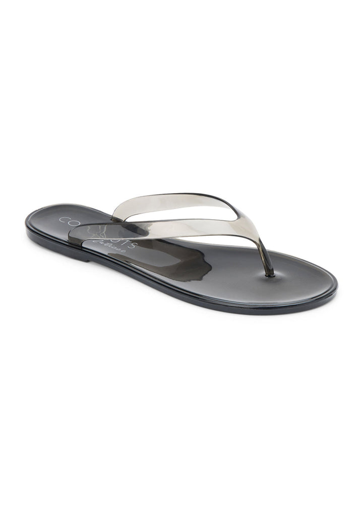 Matisse Olsen Jelly Flip Flop in Black available at Barbara Katz