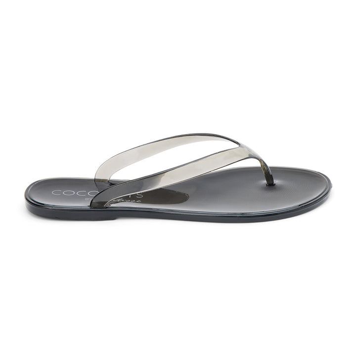 Matisse Olsen Jelly Flip Flop in Black available at Barbara Katz