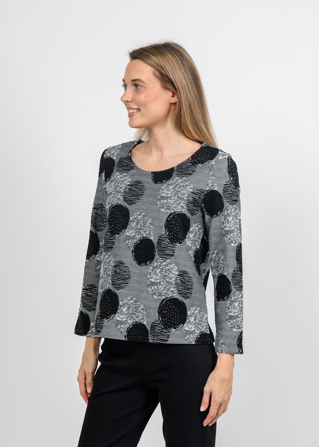 Olivia by Habitat Spotlight Modern Tee in Ivory available at Barbara Katz