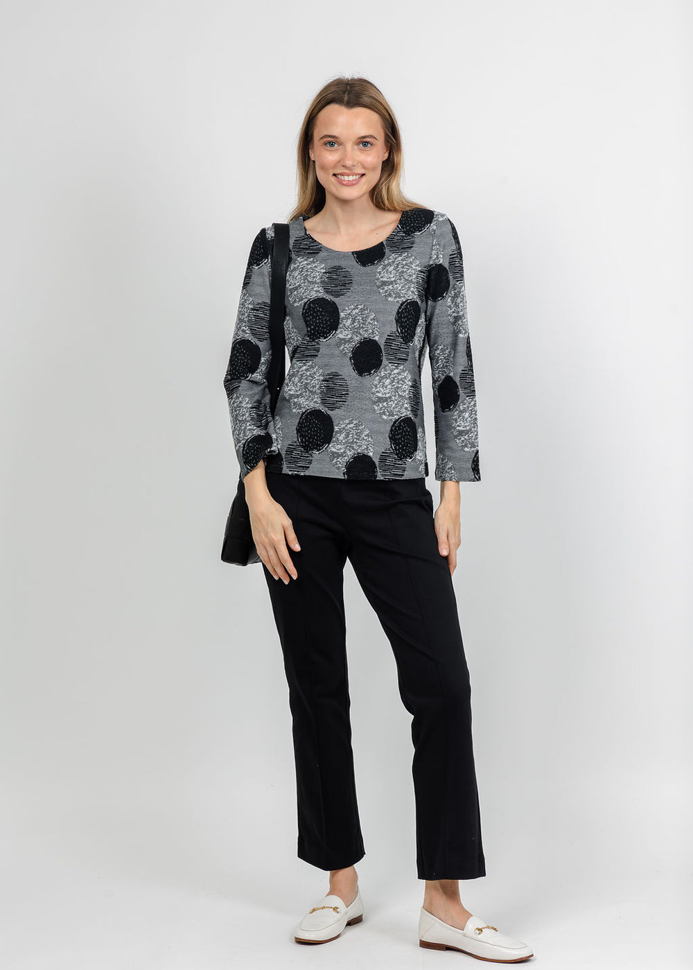 Olivia by Habitat Spotlight Modern Tee in Ivory available at Barbara Katz
