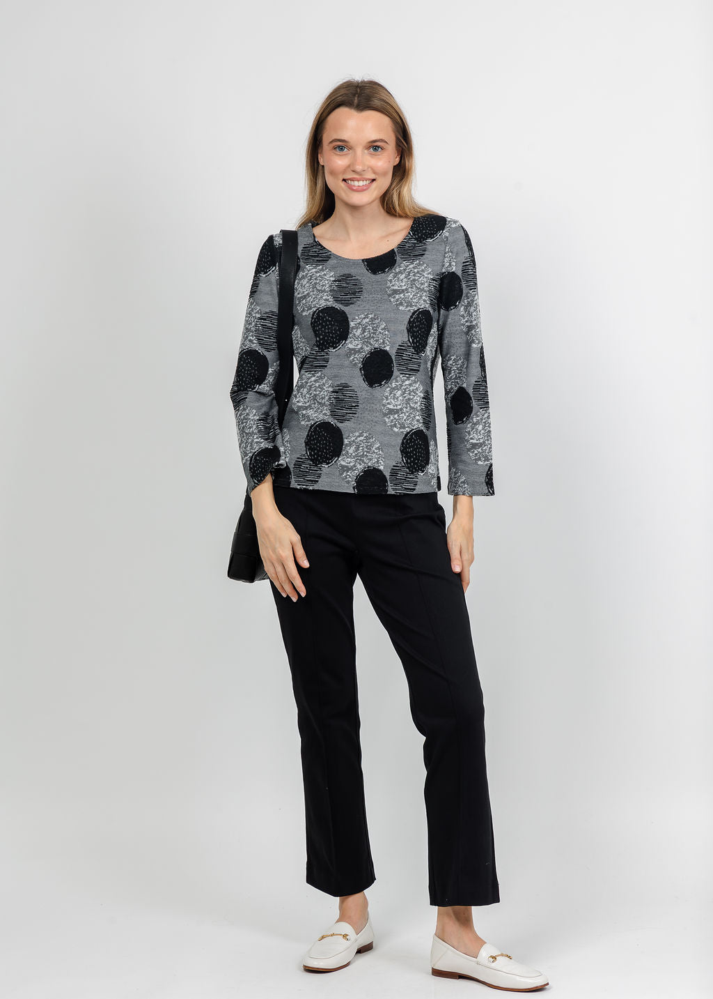 Olivia by Habitat Spotlight Modern Tee in Ivory available at Barbara Katz
