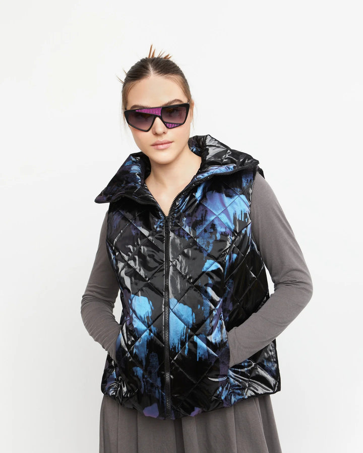 Ozai N Ku Shinny Puffer Vest