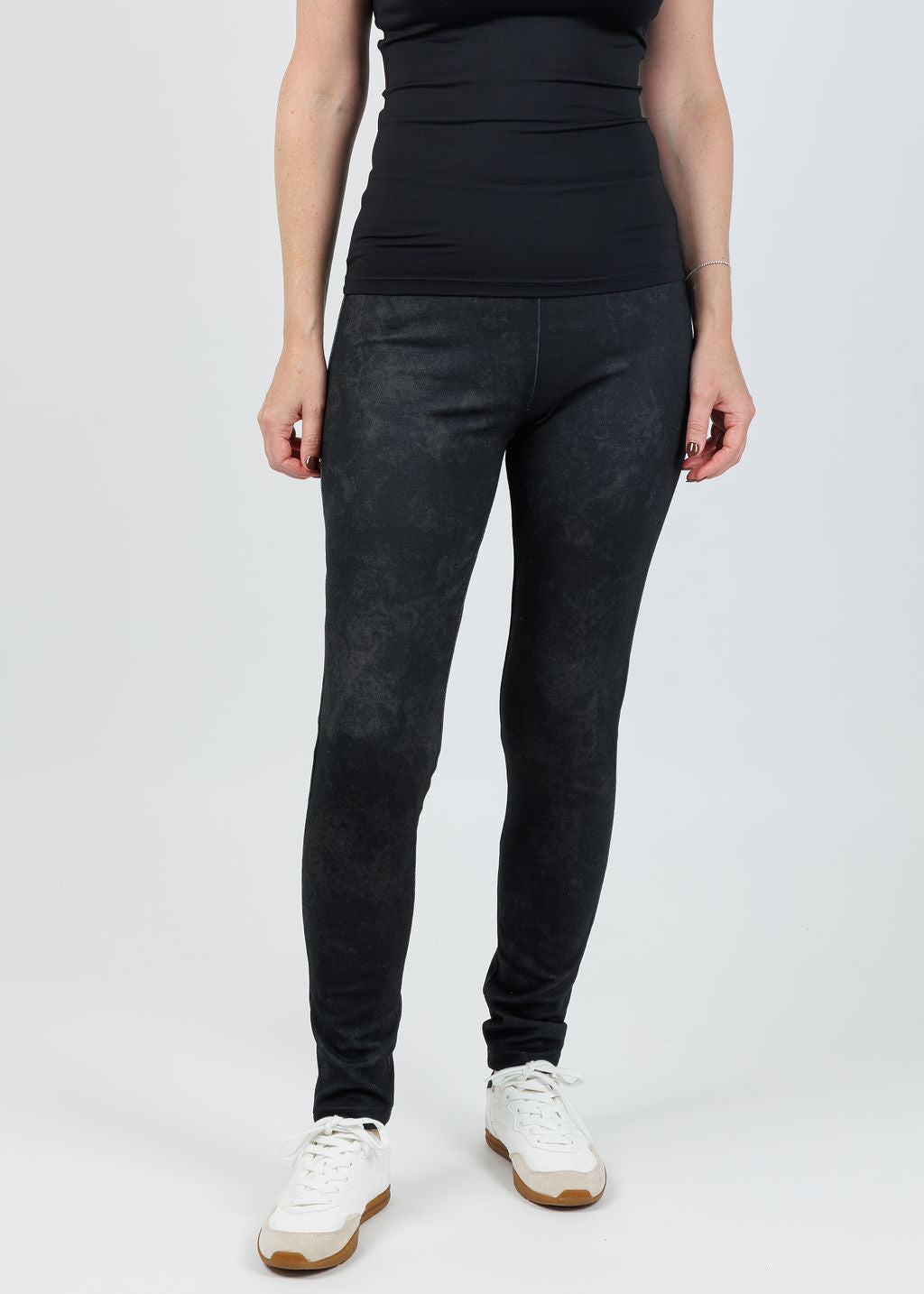 Ozai N Ku Jac Leggings in Black available at Barbara Katz