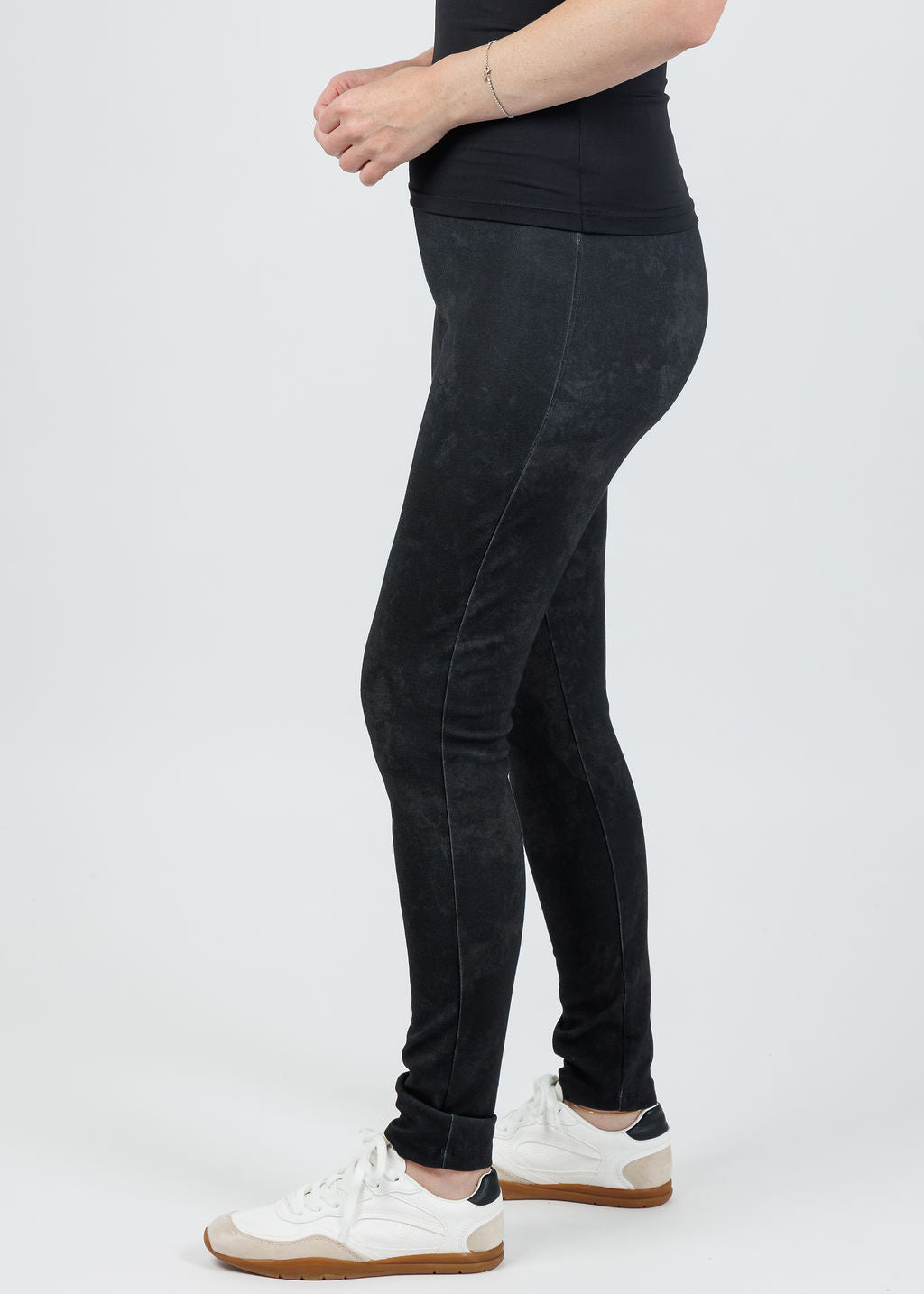Ozai N Ku Jac Leggings in Black available at Barbara Katz