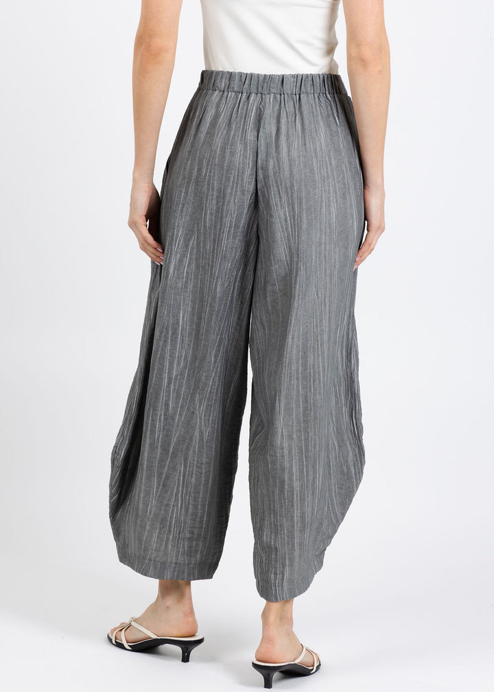 Ozai N Ku Karen Stripe Pants in Grey available at Barbara Katz