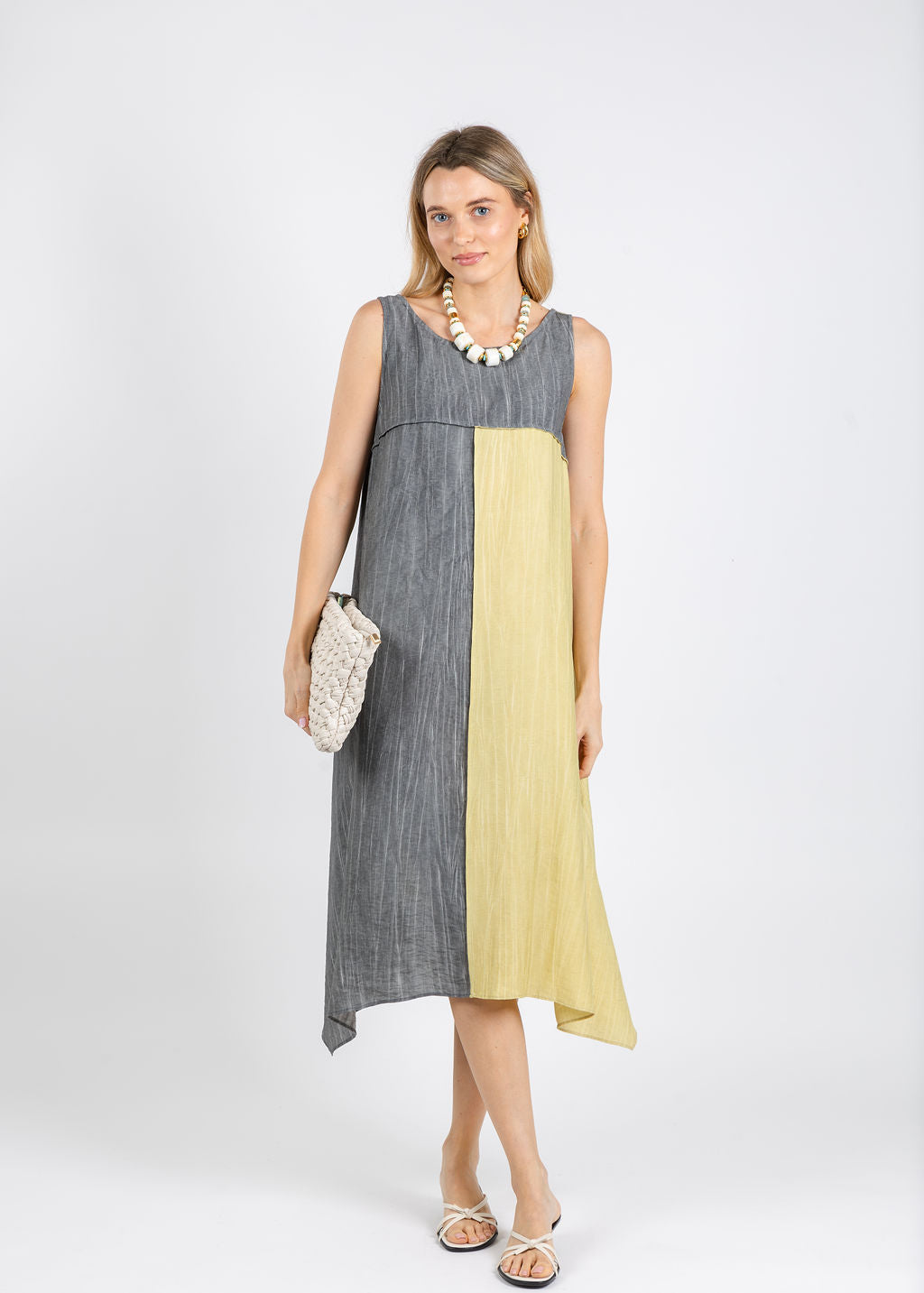 Ozai N Ku Sonia Dress in Block available at Barbara Katz