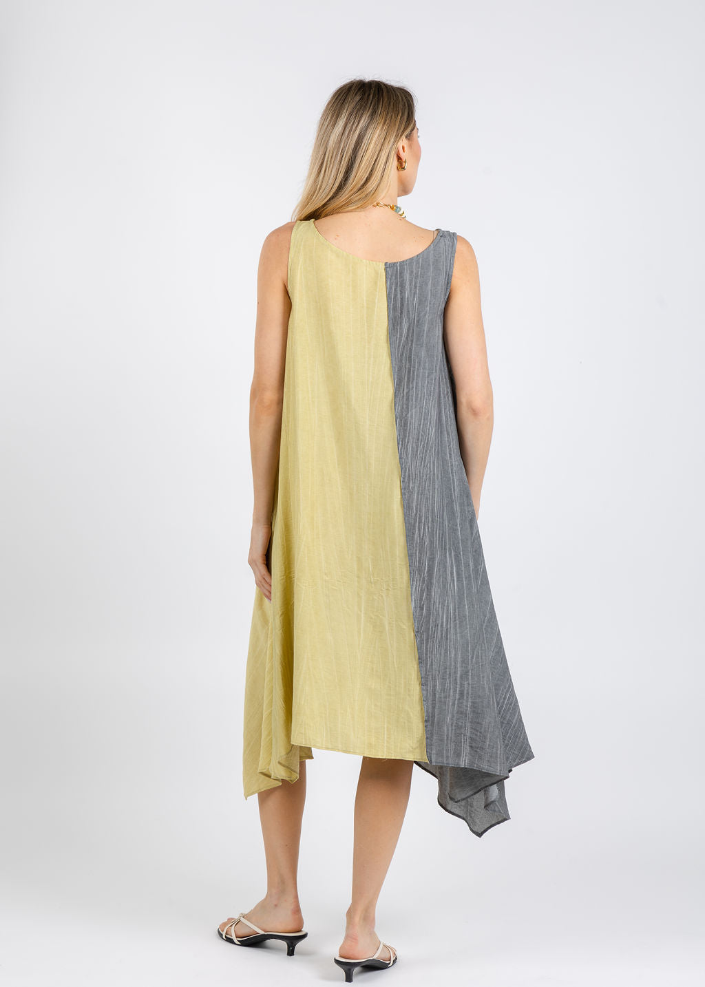 Ozai N Ku Sonia Dress in Block available at Barbara Katz