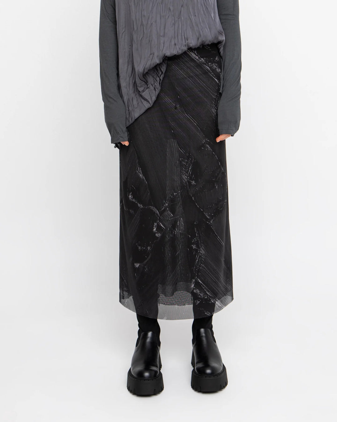 Ozai N Ku Statuesque Pencil Skirt