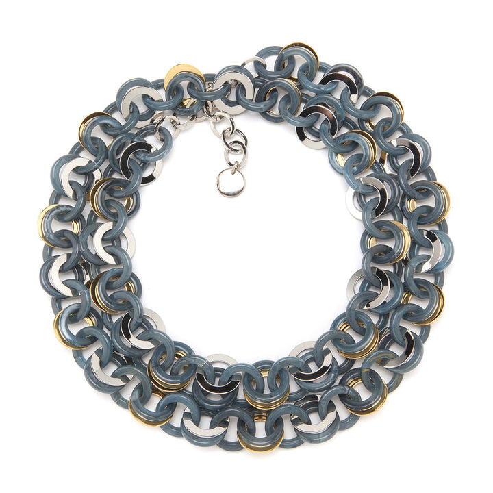 PONO Sea Chain Necklace in Aviation available at Barbara Katz