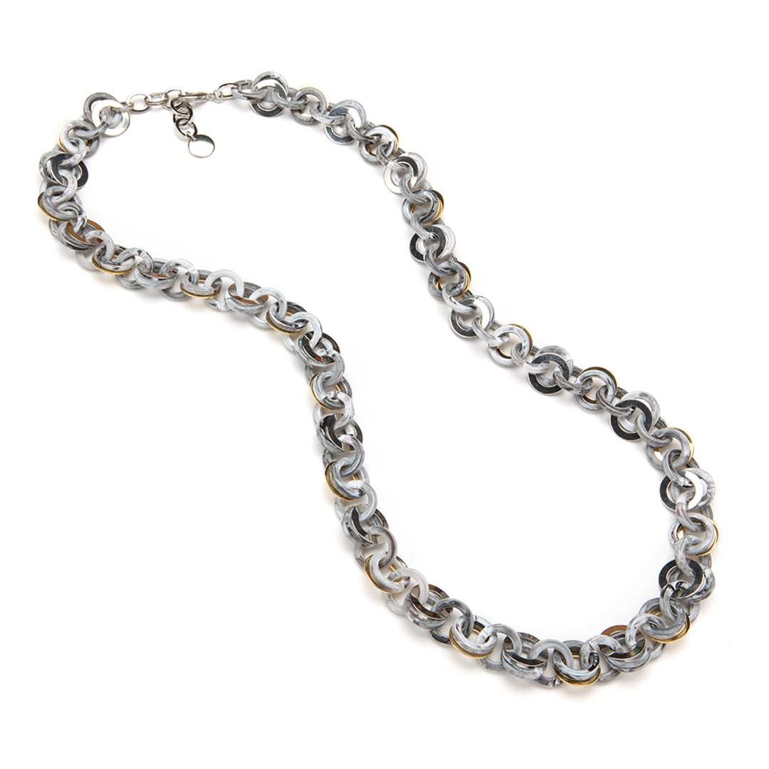 PONO Sea Chain Necklace in Carrara available at Barbara Katz
