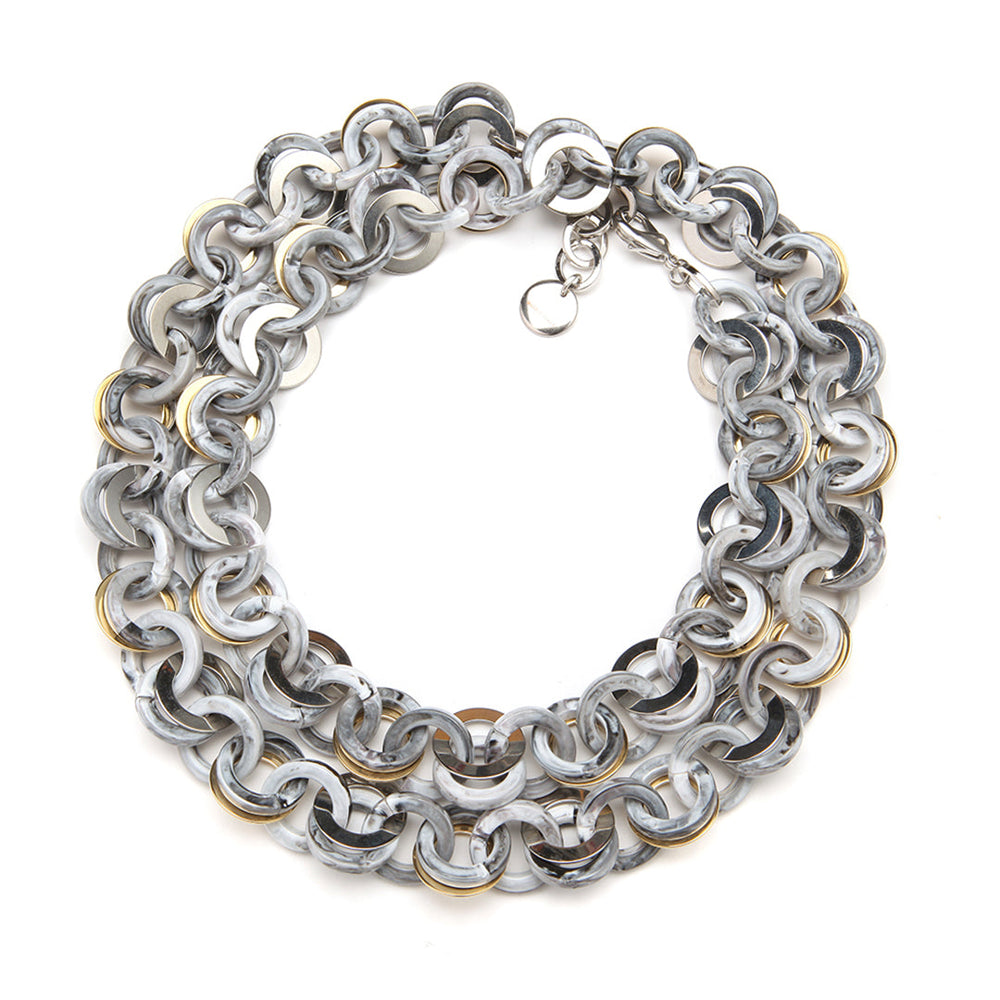 PONO Sea Chain Necklace in Carrara available at Barbara Katz