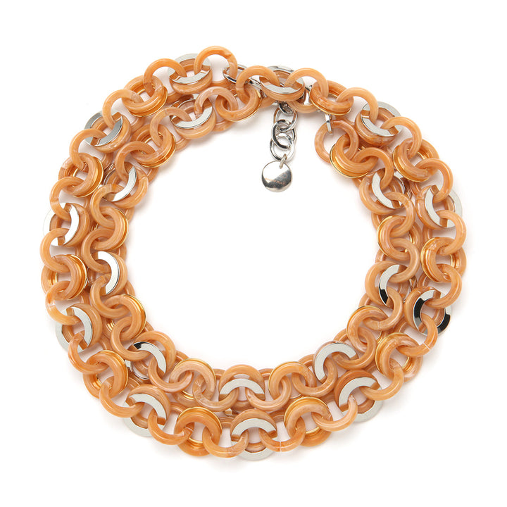 PONO Sea Chain Necklace in Toffee available at Barbara Katz