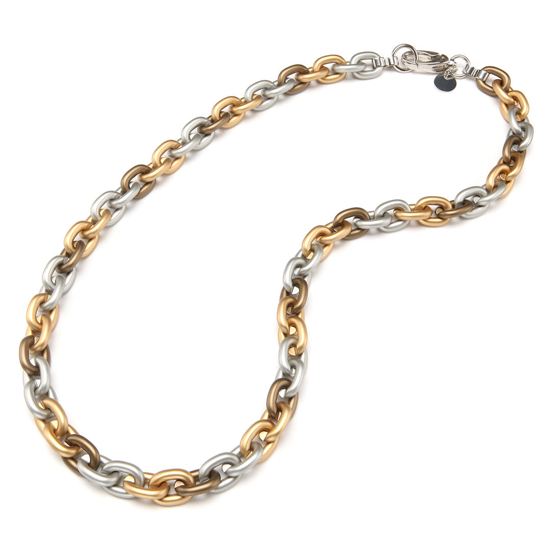 PONO Bike Chain Necklace in Zareen available at Barbara Katz