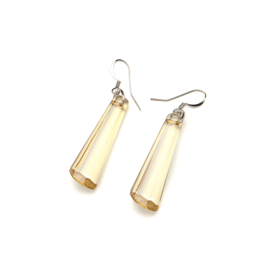 Pono Crystal Drop Earrings Citron available at Barbara Katz