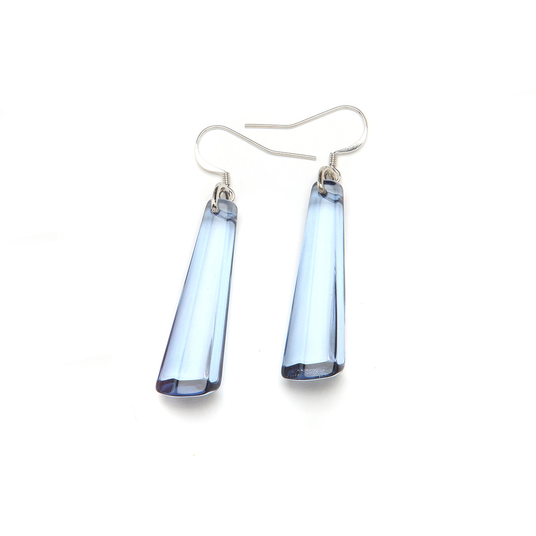 PONO Crystal Drop Earrings in Windy Blue available at Barbara Katz