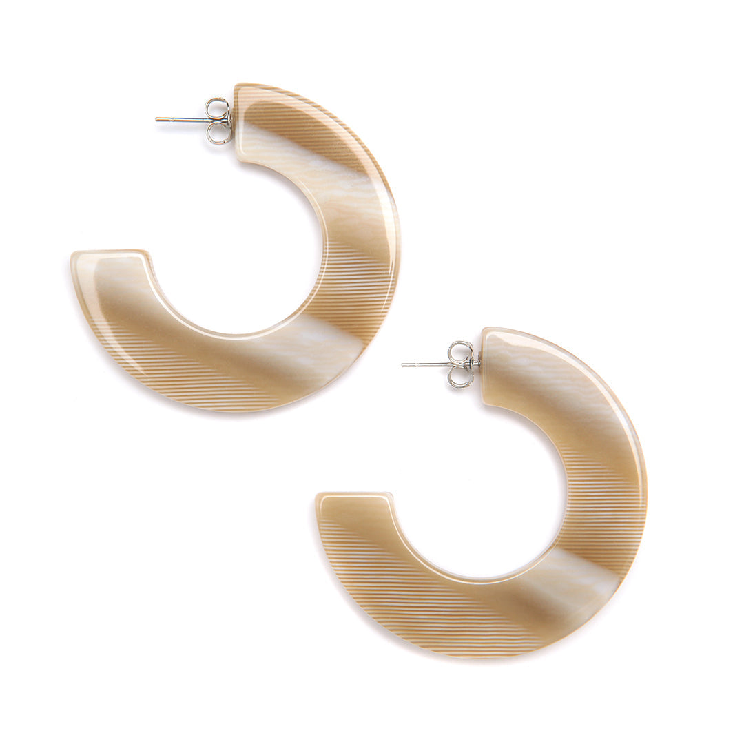 PONO Gia Earrings in Camel available at Barbara Katz