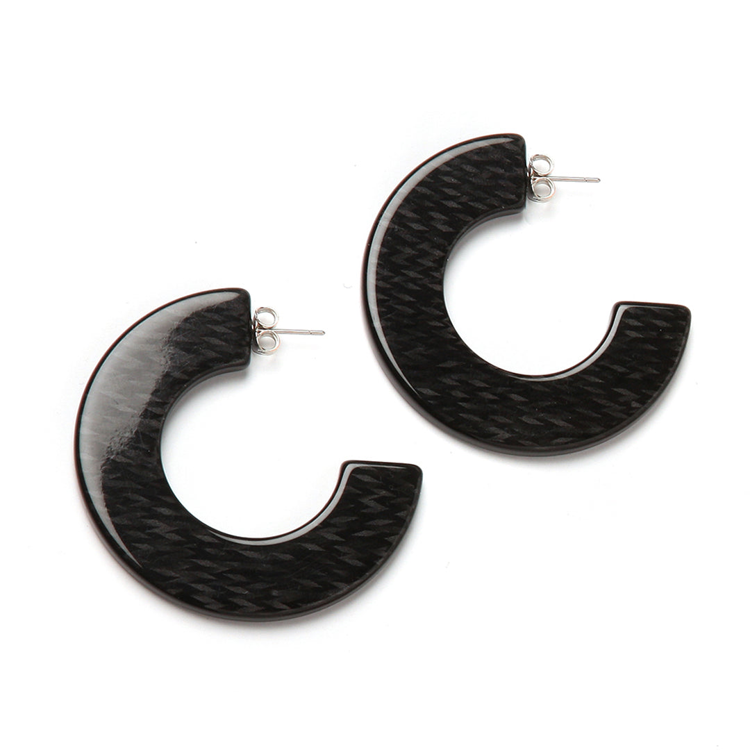 PONO Gia Earrings in Panther available at Barbara Katz