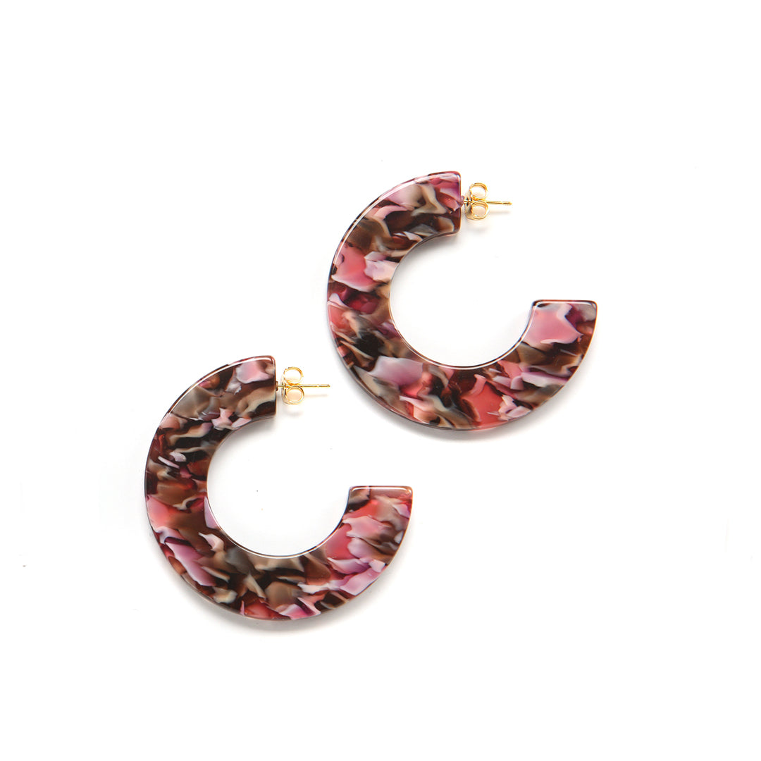 PONO Gia Earrings in Rosewood available at Barbara Katz